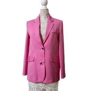 TOPSHOP Pink Blazer
